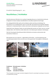 Reuchlinhaus / Architektur