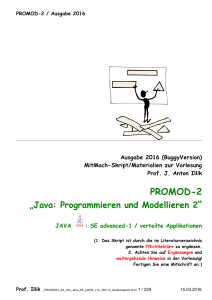 promod-2 - Wirtschaftsinformatik