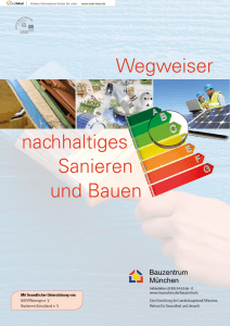 Wegweiser nachhaltiges Sanieren und Bauen - total