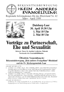 Vorträge zu Partnerschaft, Ehe und Sexualität