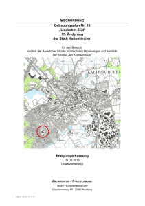 Bebauungsplan Nr. 18 „Lindrehm-Süd“ 15