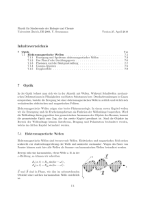 E.M. Wellen - physik.uzh.ch