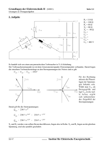 Grundlagen der Elektrotechnik II (S8801) Institut