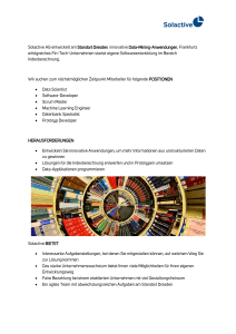 Solactive AG entwickelt am Standort Dresden