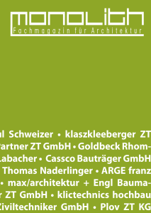 tekt DI Paul Schweizer • klaszkleeberger ZT haus und Partner ZT
