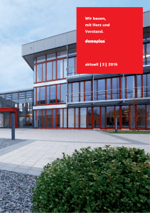 domoplan aktuell 2 | 2015 PDF - domoplan Baugesellschaft mbH
