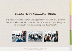 verantwortungsmethode - Metropolregion Mitteldeutschland