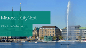 Microsoft CityNext Showcase Account Program