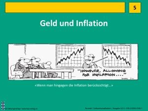 Inflation und Geldpolitik
