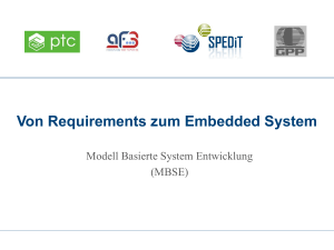 Von Requirements zum Embedded System