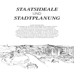 staatsideale stadtplanung
