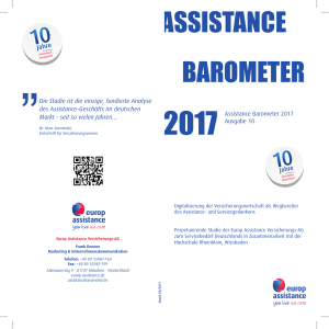 assistance barometer