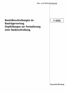 BAUTEILBESCHREIBUNGEN IM