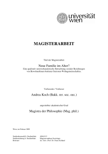 Magisterarbeit Andrea Koch 23.02.2009 - E-Theses