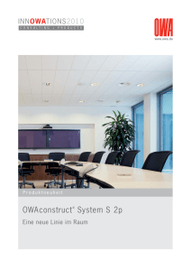 OWAconstruct® System S 2p