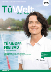 Juni 2016 T&Uuml;BINGER FREIBAD