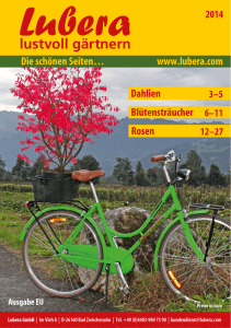 Katalog Rosen und Blühsträucher Lubera Deutsch