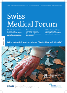 Swiss Medical Forum 40/2016