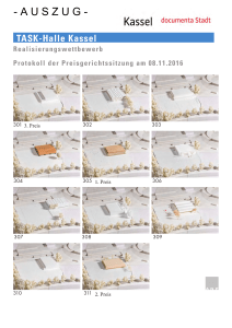 Protokoll der Preisgerichtssitzung vom 08.11.2016