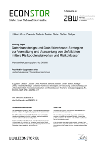 Datenbankdesign und Data Warehouse-Strategien zur