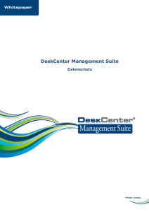 DeskCenter Management Suite