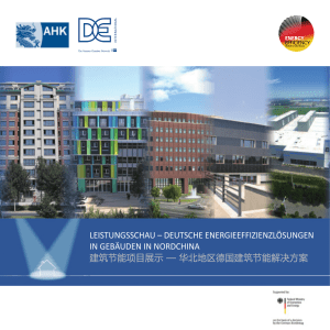 LEISTUNGSSCHAU - German Chamber of Commerce in China