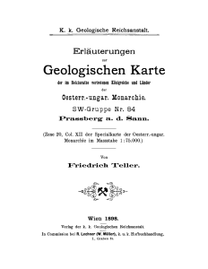 Geologischen Karte