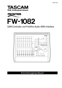 DAW-Controller und FireWire-Audio-/MIDI-Interface