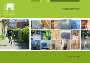Energiehandbuch - der Franzenbrunnen