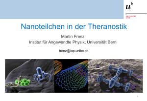 Nanoteilchen in der Theranostik