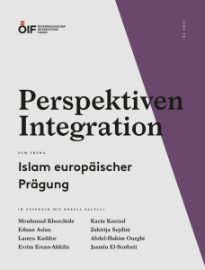Islam europ&auml;ischer Pr&auml;gung - &Ouml;sterreichischer Integrationsfonds