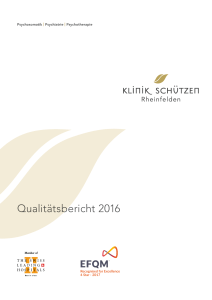 Qualitätsbericht 2016