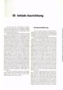 10 Initiale Ausrichtung