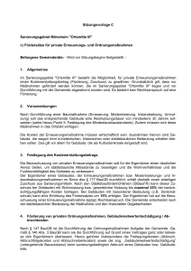 Sitzungsvorlage C Sanierungsgebiet Mönsheim "Ortsmitte III" c