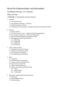 Physik für Elektrotechniker und Informatiker