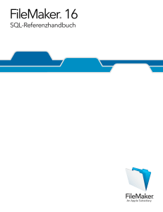 FileMaker 16 SQL-Referenzhandbuch