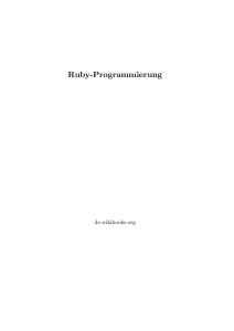 Ruby-Programmierung