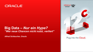 Big Data &ndash; Nur ein Hype?