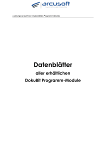 Datenbl&auml;tter