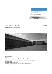 Busdepot Deutweg, Winterthur vergleichende Nutzungsstudie