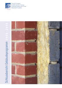 Schlussbericht Geb&auml;udeprogramm