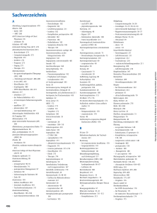 Sachverzeichnis - Thieme Connect