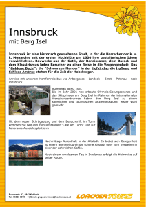 Innsbruck - Loacker Tours
