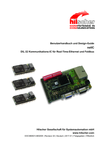 Benutzerhandbuch und Design-Guide DIL-32