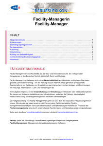 Facility-Managerin Facility-Manager