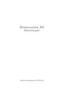 Dinkelacker AG Stuttgart