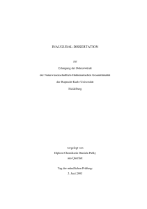 INAUGURAL-DISSERTATION