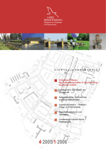 4∙2005/1∙2006 - Ministerium f&uuml;r Infrastruktur und Landesplanung