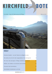 kirchfeld bote - Kirchfeld - Haus f&uuml;r Betreuung und Pflege