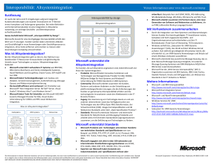 Interoperabilit&auml;t: Altsystemintegration